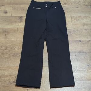 Nils Melissa black ski winter pants light medium insulation high waist sz 6